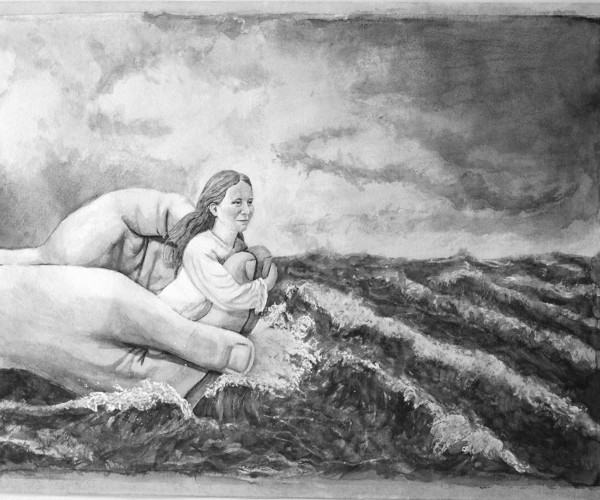 Pen, Ink Wash, 2007